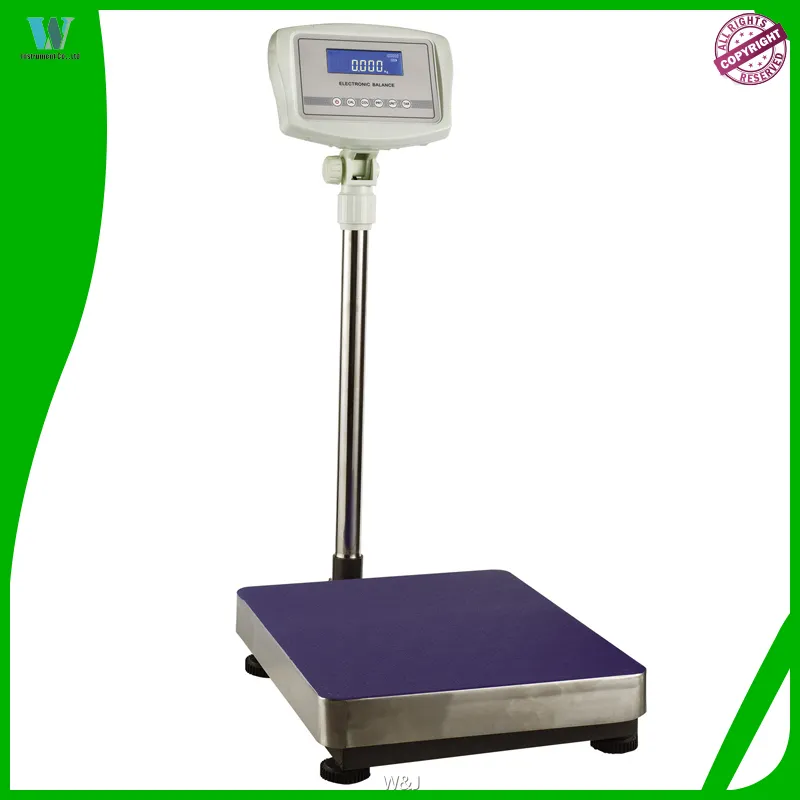 LCD Display Platform Scale: 100kg Capacity, Rechargeable Battery, Multifunctional 1