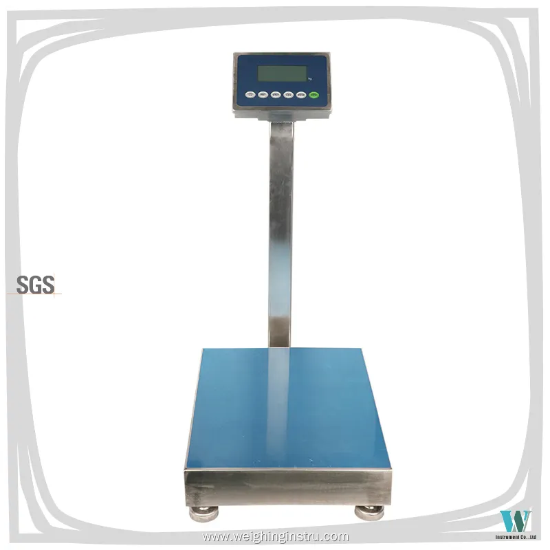 Stainless Steel Waterproof Weighing Machine - 50kg-500kg Capacity 1