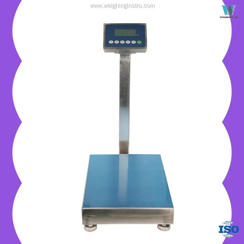 MT-L Platform Weighing Scale: 50kg-500kg, LCD Display, Stainless Steel, Waterproof & Dustproof 1