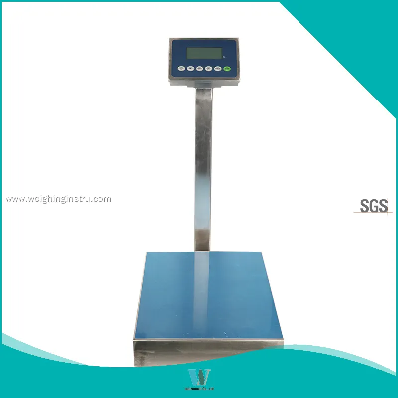 MT-L Platform Type Weighing Scale - 50kg-500kg Capacity - Stainless Steel 304 - Waterproof & Dustproof 1