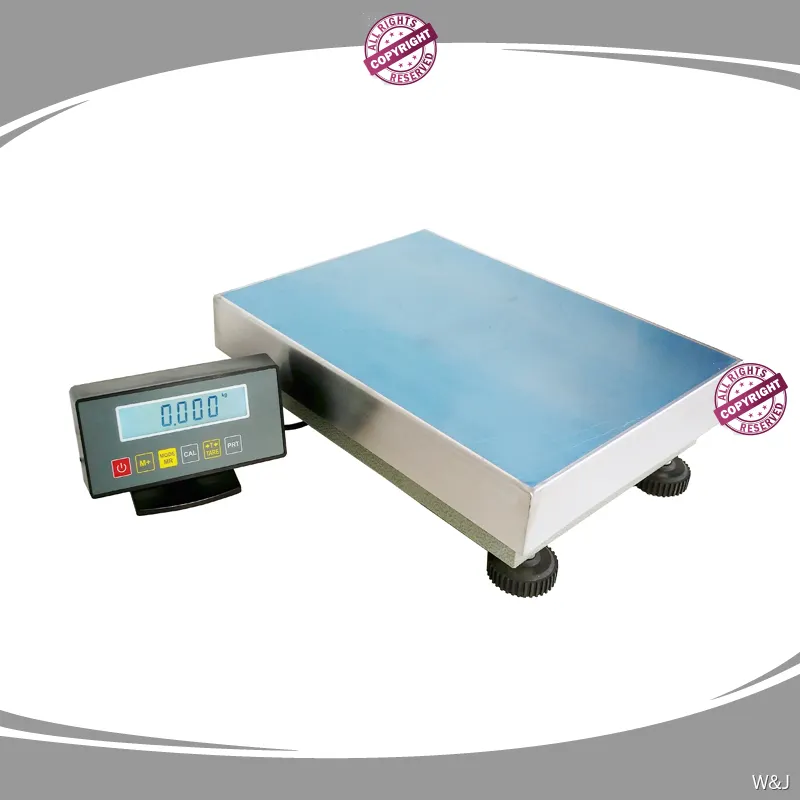 Stainless Steel Bench Scale with LCD Display & Rechargeable Battery 1
