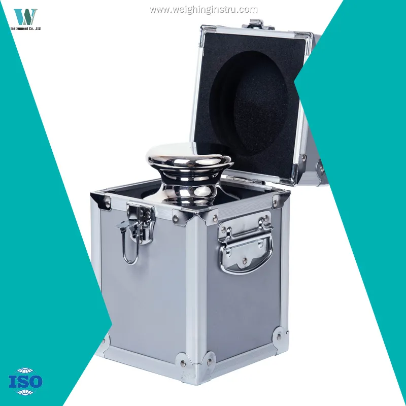 500g Calibration Weight Stainless Steel Polished Cylindrical Lab Use 1