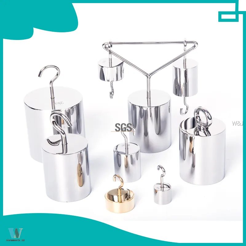 Stainless Steel Hook Weights - Calibration Weight Set 1