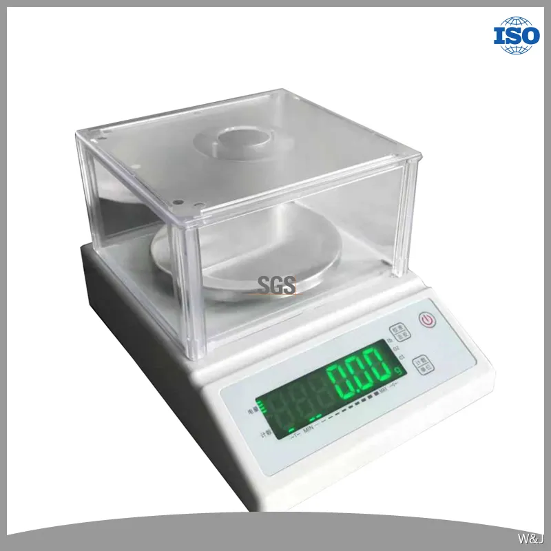 W&J High-Precision Digital Analytical Balance with Touchscreen & Calibration 1