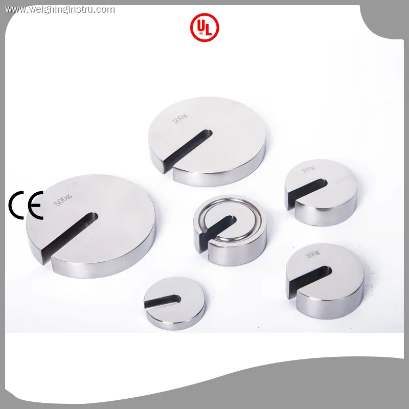 304 Stainless Steel Calibration Weights for Digital Scales, High Precision 1