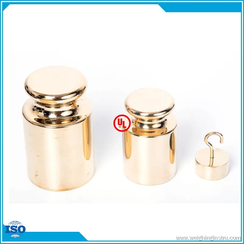 Brass Calibration Weights Class F1/F2/M1, 1g to 50kg, High Precision 1