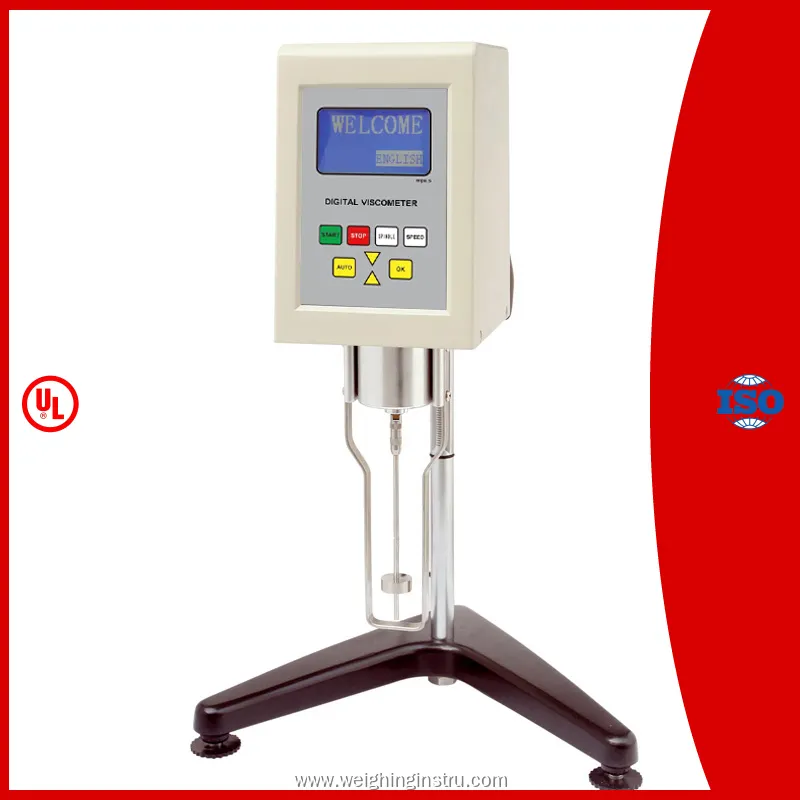 Digital Viscometer for Laboratory Use with LCD and Adjustable Speed 1