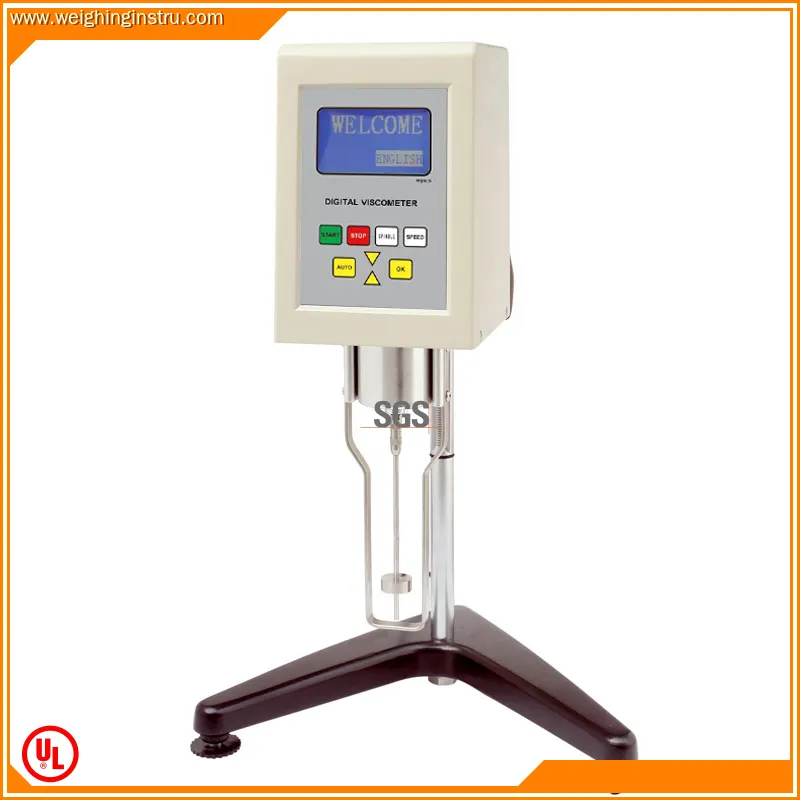 Digital Lab Viscometer with LCD Display for Accurate Viscosity Measurement 1