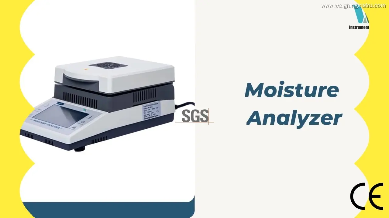Halogen Moisture Meter with High-Precision Sensor & USB PC Interface 1