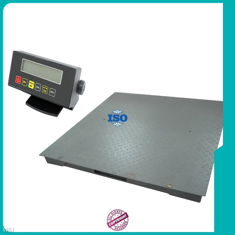 Heavy-Duty Floor Scale with Ramp, Rechargeable Battery & Multi-Unit Display 1