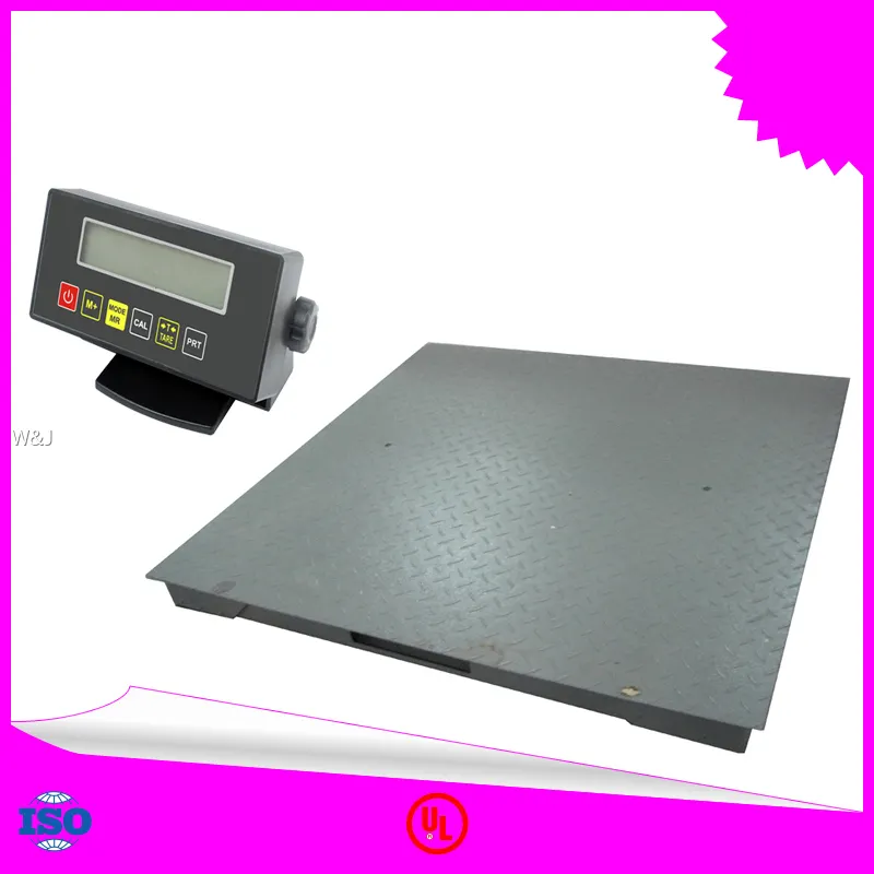 Heavy-Duty Floor Weight Scale with 5mm Steel Platform & Rechargeable Battery 1
