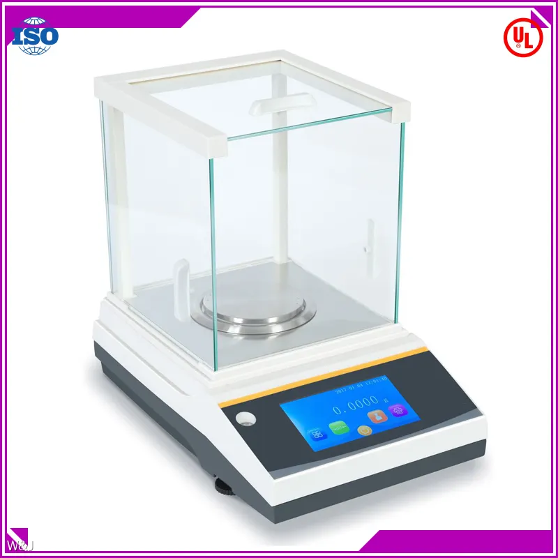 Precision Analytical Weighing Balance with Windproof Glass Cover 1