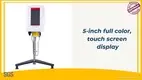 5-Inch Touchscreen Rotational Viscometer with Wide Viscosity Range 1