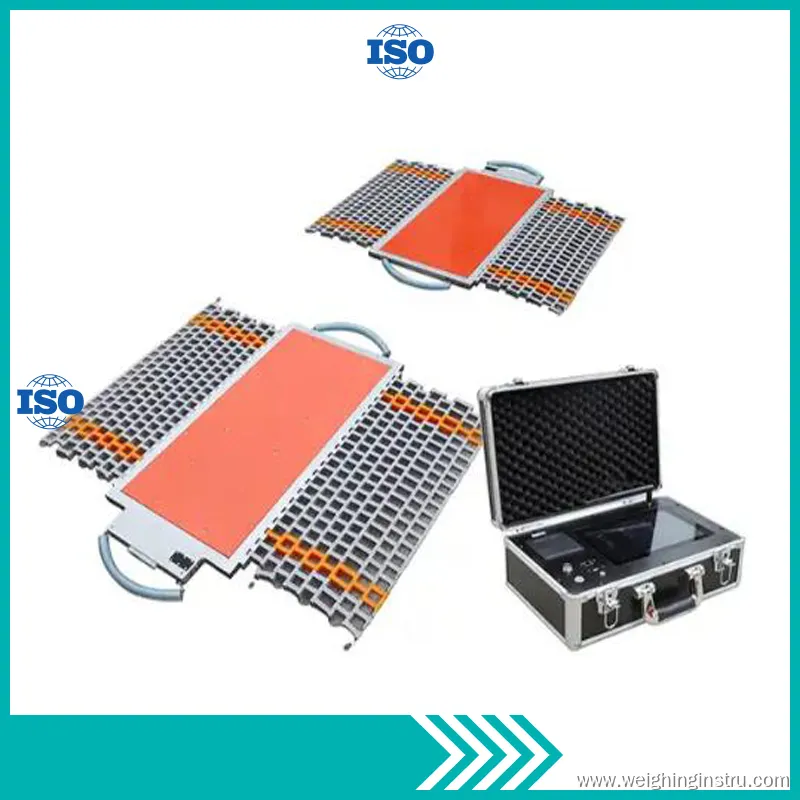 Wireless Truck Weight Gauge with High-Precision Portable Weighing Pads 1