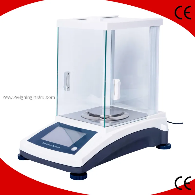 0.1mg Precision Touchscreen Analytical Balance with Auto Calibration 1