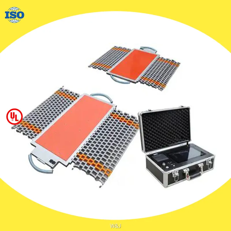 Wireless Truck Weight Scale with High-Accuracy Pads for Traffic Control 1