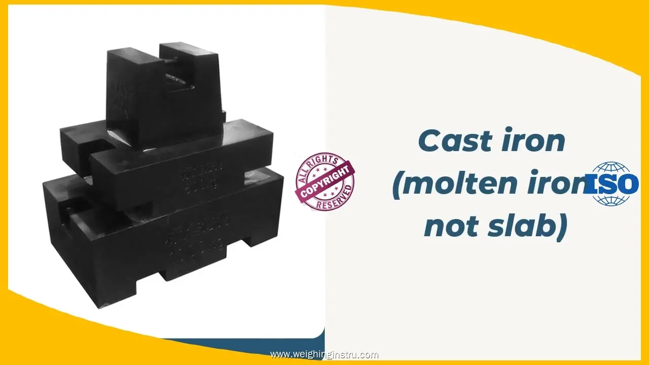 Cast Iron Weights – Precision Calibrated Plates for Accurate Measurement 1