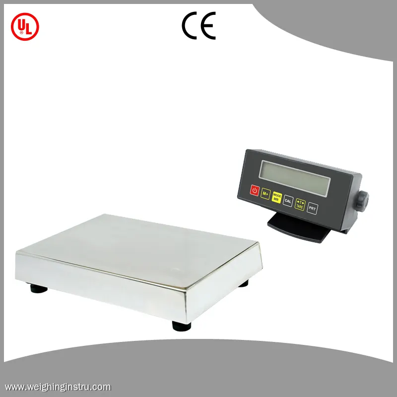Electronic Industrial Scale with LCD Display and Rechargeable Battery 1