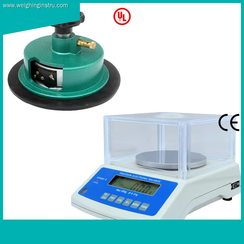 Textile Scale with Cutter: 0.01g Accuracy, 100-1000g Capacity 1