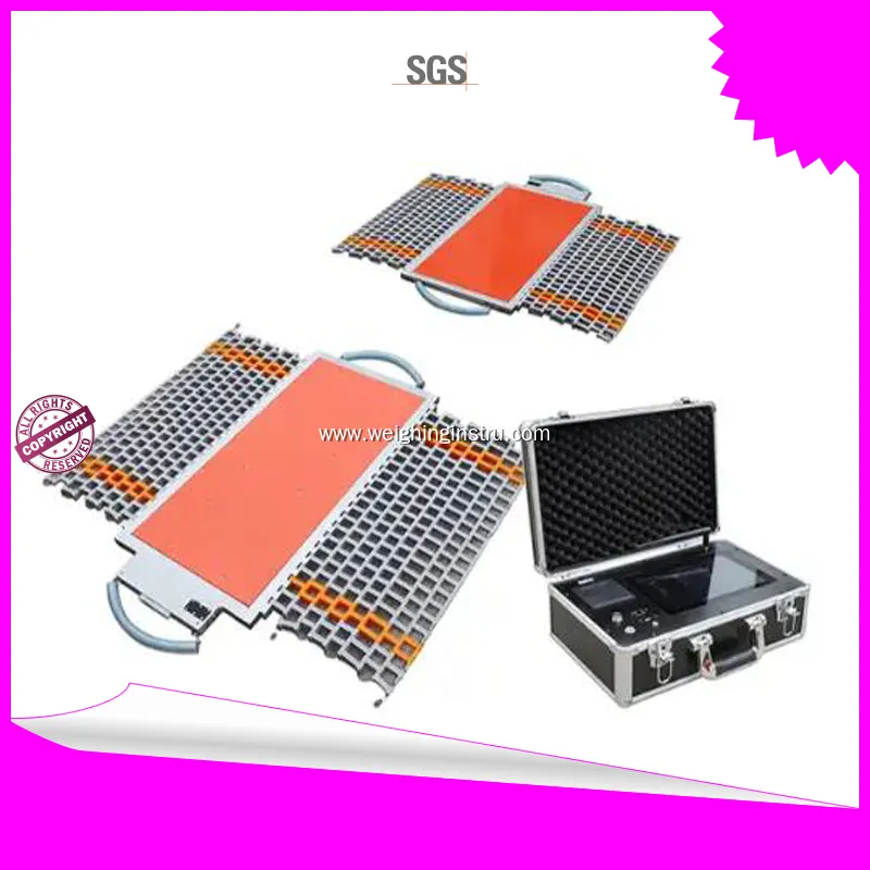 Truck Weighing Machine - 40T Axle Load Limit - Wireless Touch Screen 1