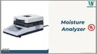 Digital Moisture Analyzer with Halogen Heating - Fast, Accurate, Portable 1