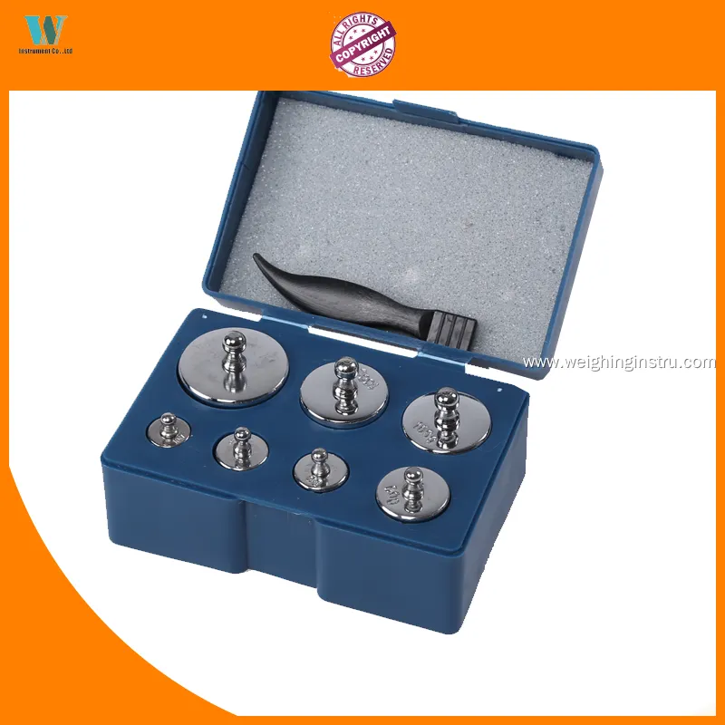 Chrome-Plated Steel Weight Plates - High Precision & Corrosion Resistance 1