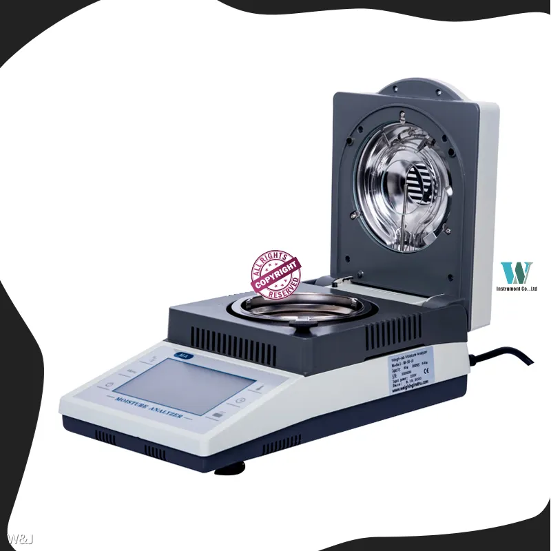 Digital Moisture Analyzer - High Accuracy Halogen Heating & Rapid Drying Technology 1