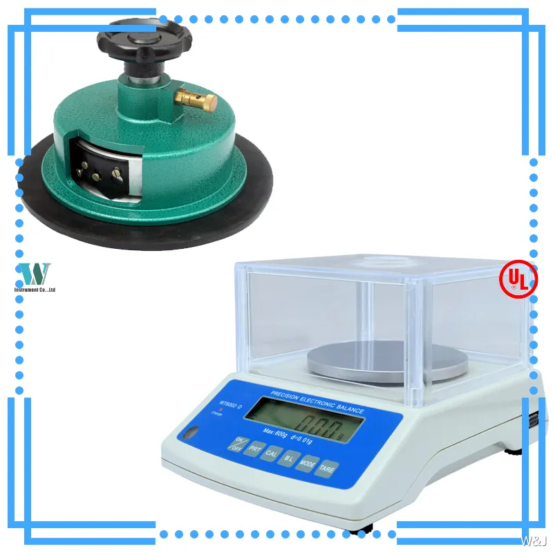 Precision Textile Scale with 0.001g Accuracy and Cutter 1