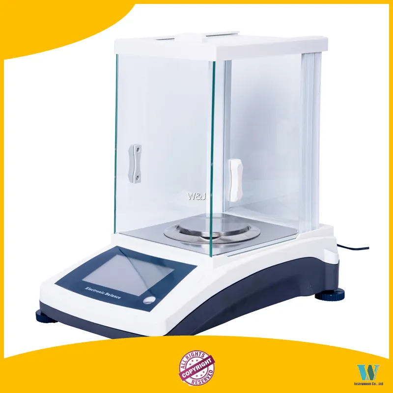 0.1mg Touch Screen Display Analytical Balance - Fast and Stable Weighing 1