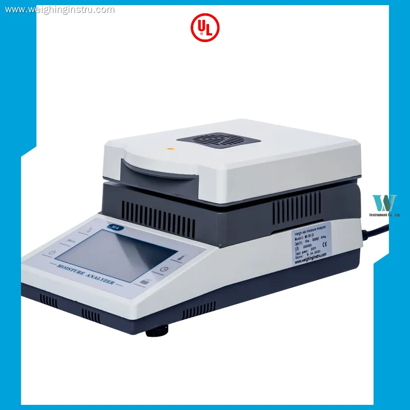 Digital Moisture Balance - High Precision 50g/110g/120g Capacity, 0.01g/0.005g/0.001g Accuracy 1