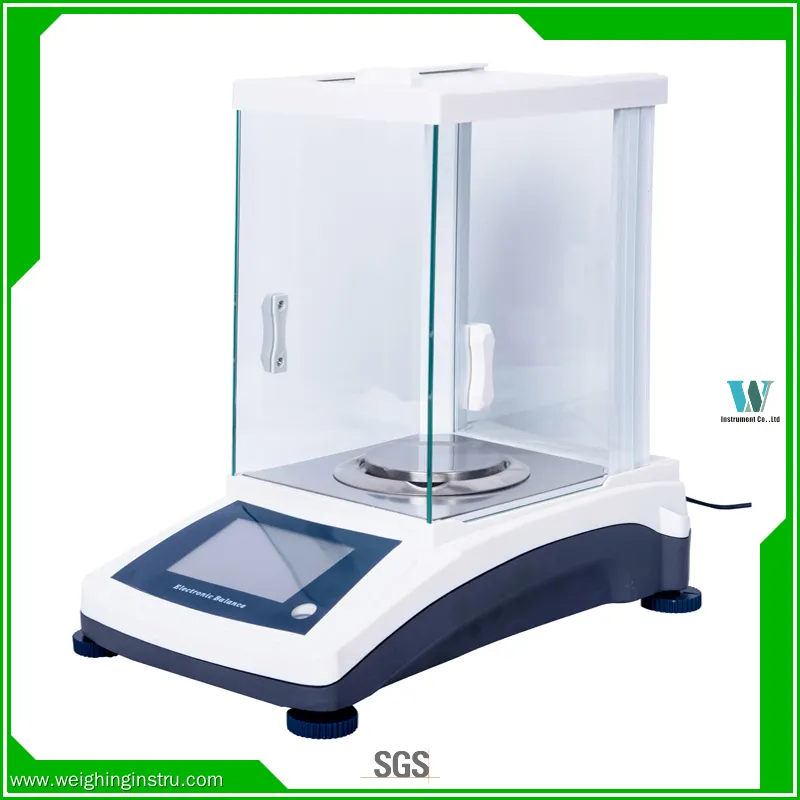 0.0001g Accuracy Analytical Balance with Touch Screen Display 1