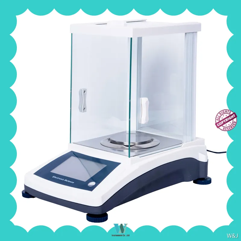 0.1mg Touch Screen Analytical Balance - Fast & Stable Weighing 1