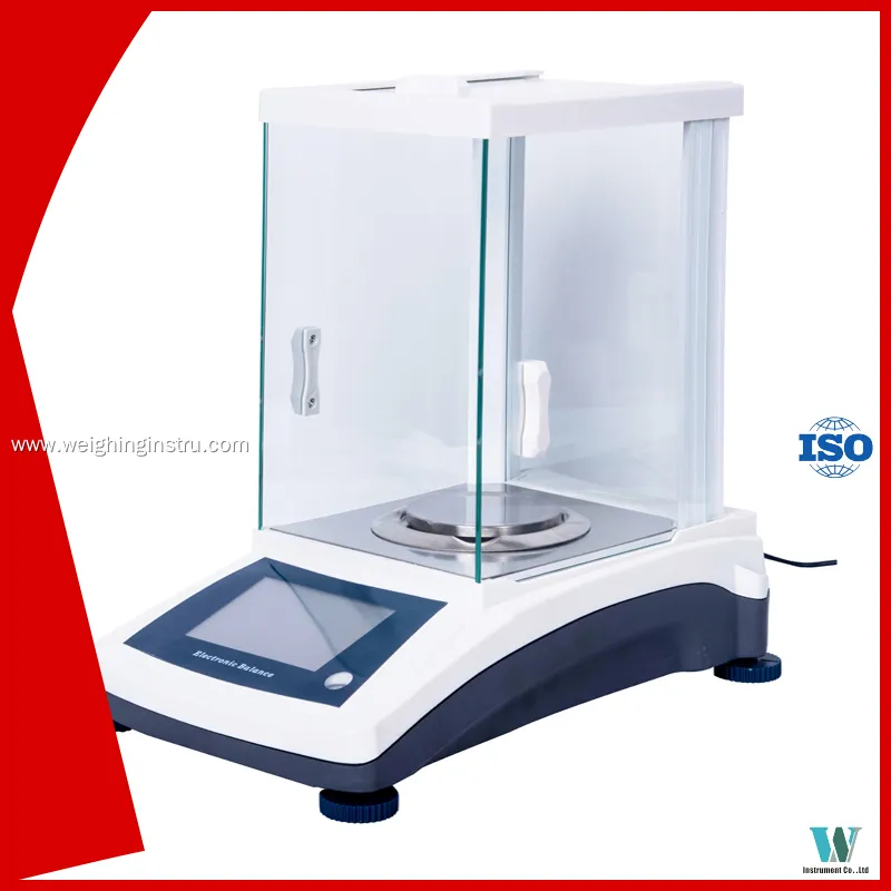 Touch Screen Analytical Balance 0.0001g - Fast, Stable, Anti-Static 1