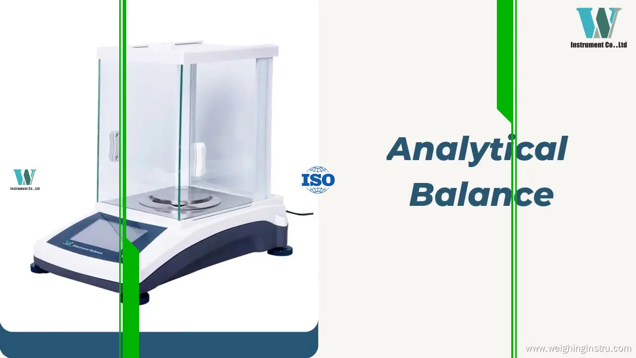 W&J Analytical Balance: Large Touch Screen, Stable Performance 1
