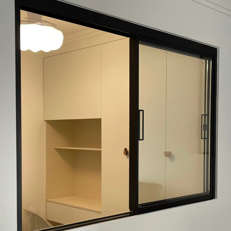 Ventana corredera de aluminio con rotura de puente térmico y marco ultradelgado 4