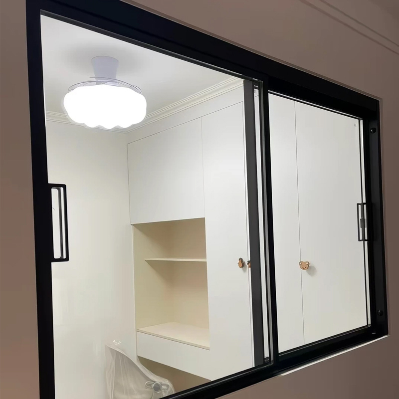 Ventana corredera de aluminio con rotura de puente térmico y marco ultradelgado 5