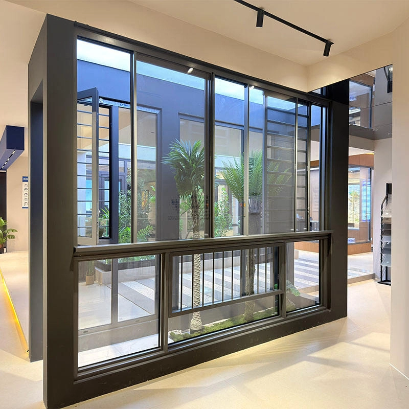 Multi-Track Aluminum Panoramic Sliding Window 1