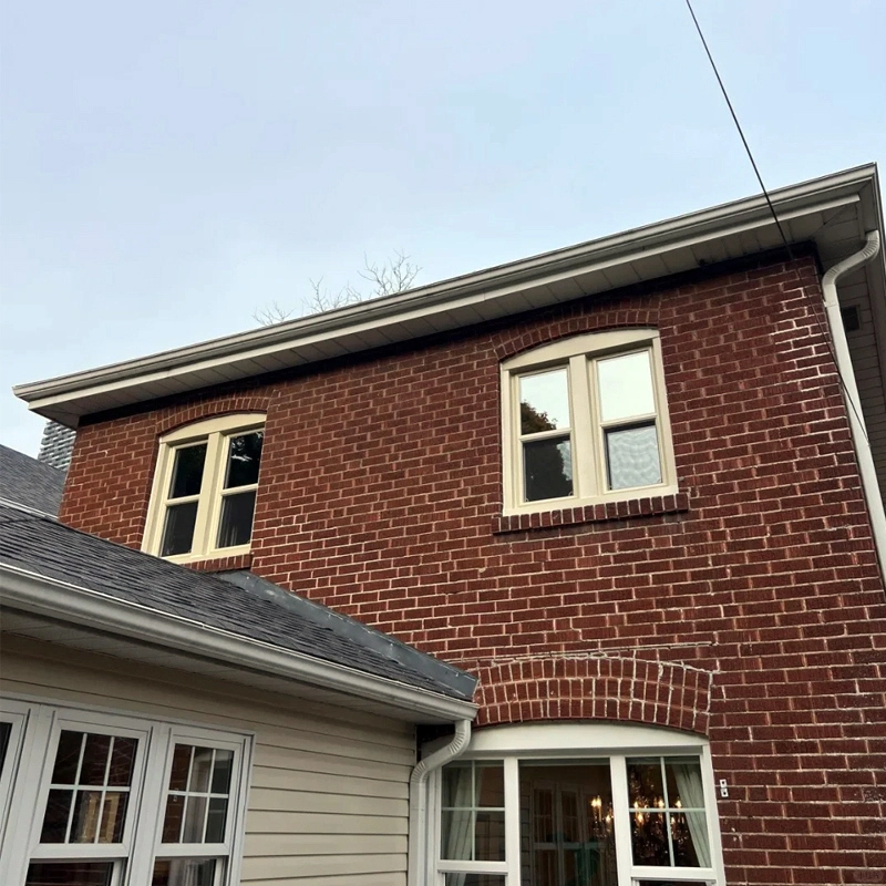Thermal-Break Aluminum Vertical Sliding Single-Hung Window 1