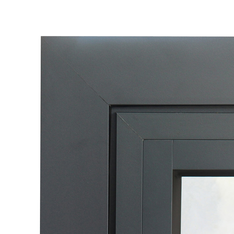 Ventana abatible de aluminio con manivela 3