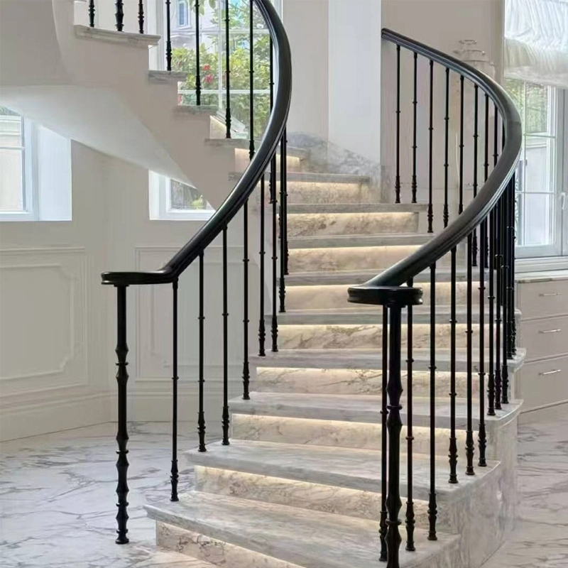 Aluminium Staircase Balustrade with Handrail 1