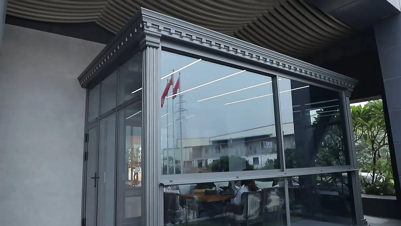 Custom Aluminum Sunroom for Residential and Commercial Projects.OEM & ODM factory supply. 1