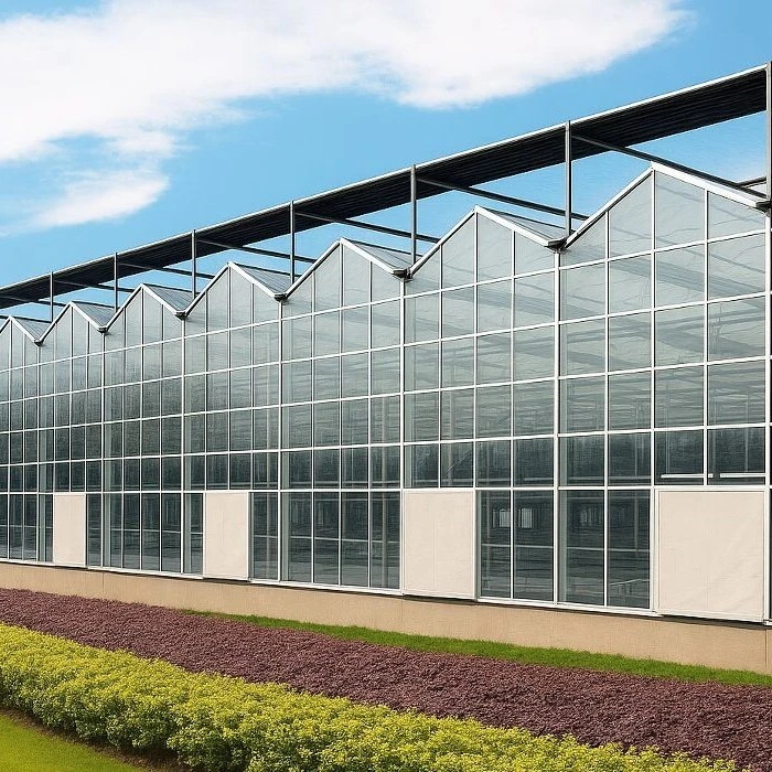 Invernadero de cristal Venlo 1