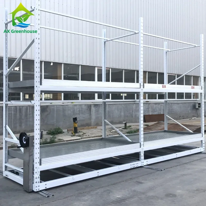 مقعد دوار قابل للتعديل شديد التحمل للبيوت الزجاجية بإطار فولاذي مجلفن بالغمس الساخن وقدرة تحمل 120 كجم/م² 1