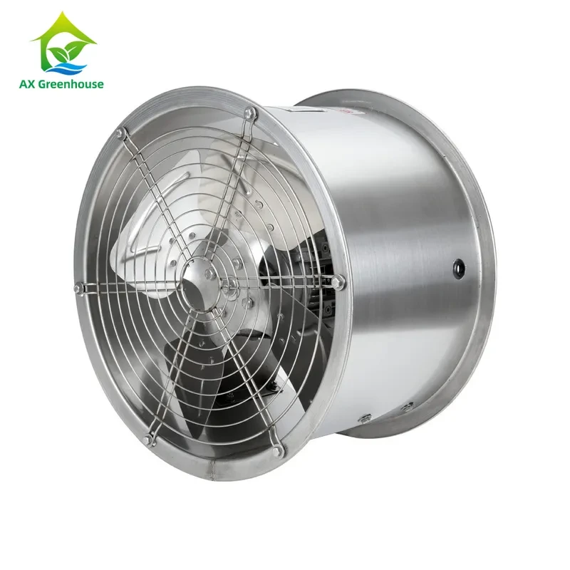 Ventiladores de circulación para invernaderos comerciales, de bajo consumo y flujo de aire horizontal para sistemas de ventilación. 1