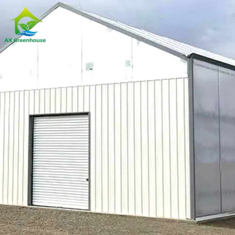 Serre intelligente à privation de lumière, film d'ombrage noir multi-pans pour la croissance 1