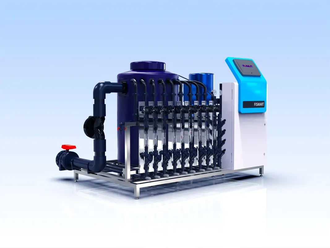 Système d'irrigation par fertirrigation professionnel pour serre 1326*930*1390 mm 1