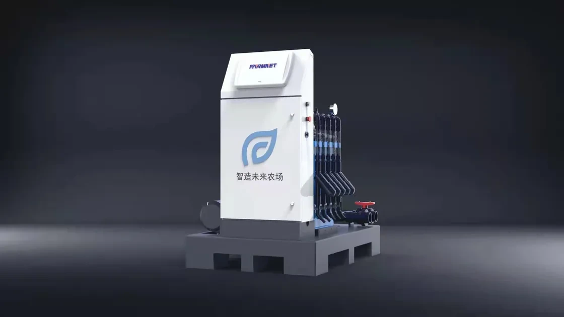 Sistema inteligente de irrigação e fertilização para estufas. Sistema de dosagem de fertilizantes. 1