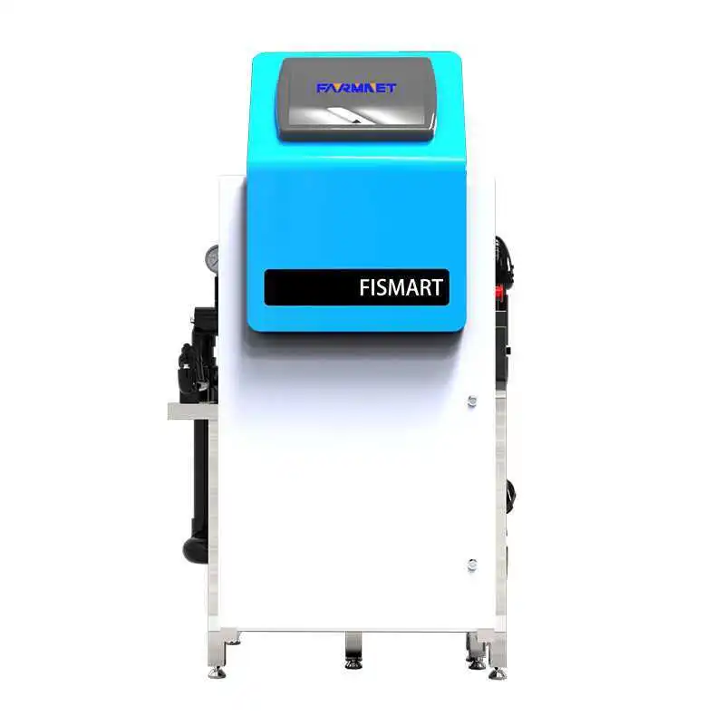 Système d'épandage d'engrais automatisé Fismart-A haute précision avec capteur EC et pH intelligent et dérivation PWM. Machine agricole. 1