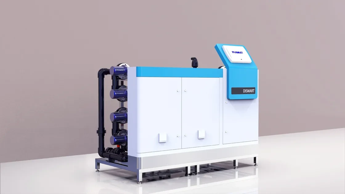 Máquina de riego y fertilización para invernaderos de 1 kW. Sistema de fertilización automático. 1