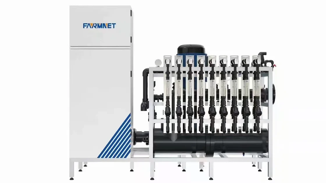 Sistema de integración de agua y fertilizantes de CA 380 V, máquina de fertilizantes hidropónicos 1